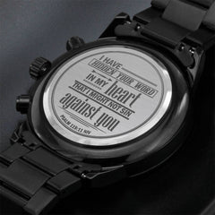 I Have Hidden Your Word (Psalm 11911) – Men's Watch - BlessedBiz
