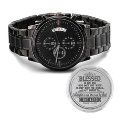 Blessed Is the One (Psalm 11-3 NIV) – Men's Watch - BlessedBiz