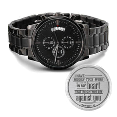 I Have Hidden Your Word (Psalm 11911) – Men's Watch - BlessedBiz