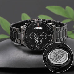 Iron Sharpens Iron (Proverbs 2717) – Men's Watch - BlessedBiz