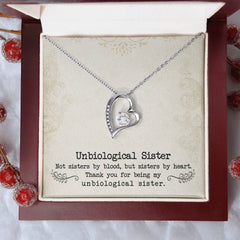 Unbiological Sister - Forever Love Necklace - BlessedBiz