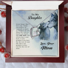 Old Wolf - Forever Love Necklace - BlessedBiz