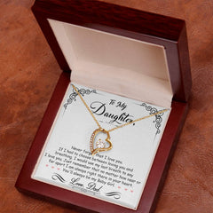 My Baby Girl - Forever Love Necklace - BlessedBiz