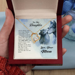 Old Wolf - Forever Love Necklace - BlessedBiz