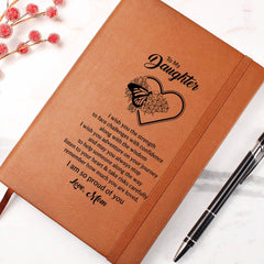 So Proud Of You - Leather Journal - BlessedBiz
