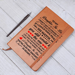 To My Daughter-in-Law Honor – Leather Journal - BlessedBiz