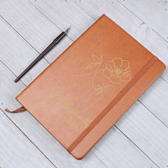 Unapologetically Me - Leather Journal - BlessedBiz