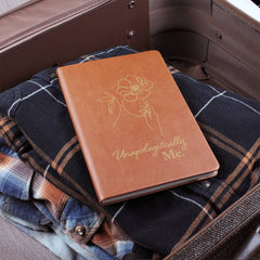 Unapologetically Me - Leather Journal - BlessedBiz