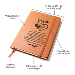 So Proud Of You - Leather Journal - BlessedBiz
