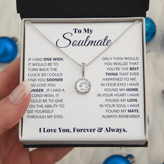 To My Soulmate - Eternal Hope Necklace - BlessedBiz