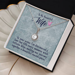 In My Wife's Arms - Eternal Hope Necklace - BlessedBiz