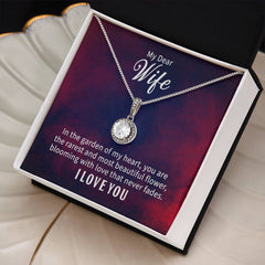 My Wife My Flower - Eternal Hope Necklace - BlessedBiz