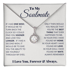 To My Soulmate - Eternal Hope Necklace - BlessedBiz