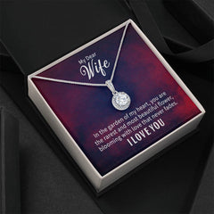 My Wife My Flower - Eternal Hope Necklace - BlessedBiz