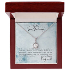 To My Girlfriend - Eternal Hope Necklace - BlessedBiz