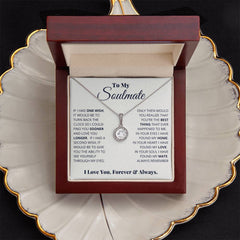 To My Soulmate - Eternal Hope Necklace - BlessedBiz