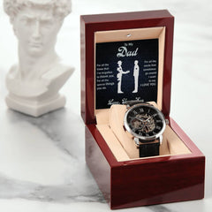 To My Dear Dad Always Remember I Love You – Openwork Watch - BlessedBiz