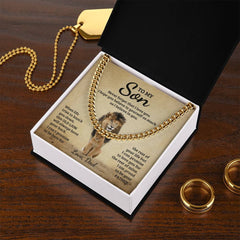 Never Forget - Cuban Link Chain - BlessedBiz