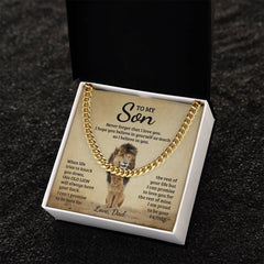 Never Forget - Cuban Link Chain - BlessedBiz