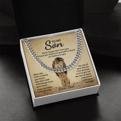 Never Forget - Cuban Link Chain - BlessedBiz