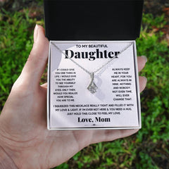 My Daughter My Everything - Alluring Beauty Necklace - BlessedBiz