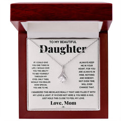 My Daughter My Everything - Alluring Beauty Necklace - BlessedBiz