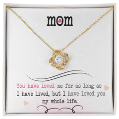My Whole Life - Love Knot Necklace - BlessedBiz