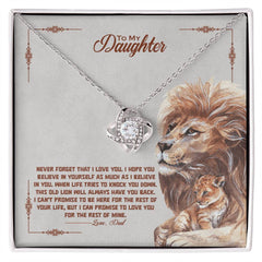 Never Forget - Love Knot Necklace - BlessedBiz