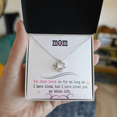 My Whole Life - Love Knot Necklace - BlessedBiz
