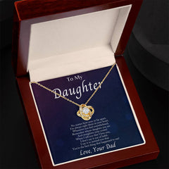 Im Always With You - Love Knot Necklacec - BlessedBiz