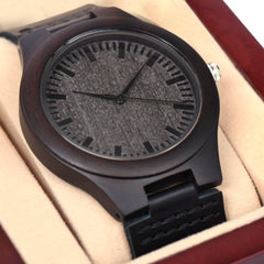 You Are My Life- Wooden Watch - BlessedBiz