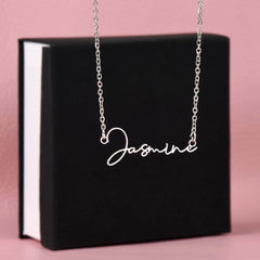 Signature Style Name Necklace - BlessedBiz