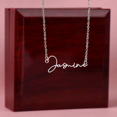 Signature Style Name Necklace - BlessedBiz