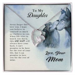 Old Wolf - Forever Love Necklace - BlessedBiz