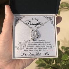 My Baby Girl - Forever Love Necklace - BlessedBiz