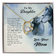 Old Wolf - Forever Love Necklace - BlessedBiz