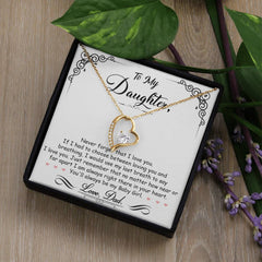 My Baby Girl - Forever Love Necklace - BlessedBiz