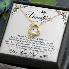 My Baby Girl - Forever Love Necklace - BlessedBiz