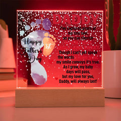 When I Was Small and Sweet - Acrylic Square - BlessedBiz