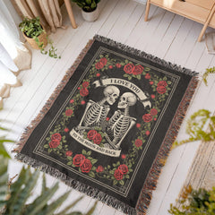 Til Death Do Us Part - Heirloom Blanket - BlessedBiz