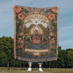 Til We Croak - Heirloom Blanket - BlessedBiz