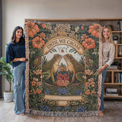 Til We Croak - Heirloom Blanket - BlessedBiz