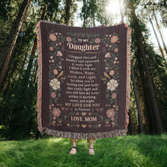 To My Daughter - Heirloom Blanket - BlessedBiz