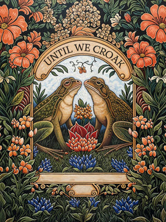 Til We Croak - Heirloom Blanket - BlessedBiz